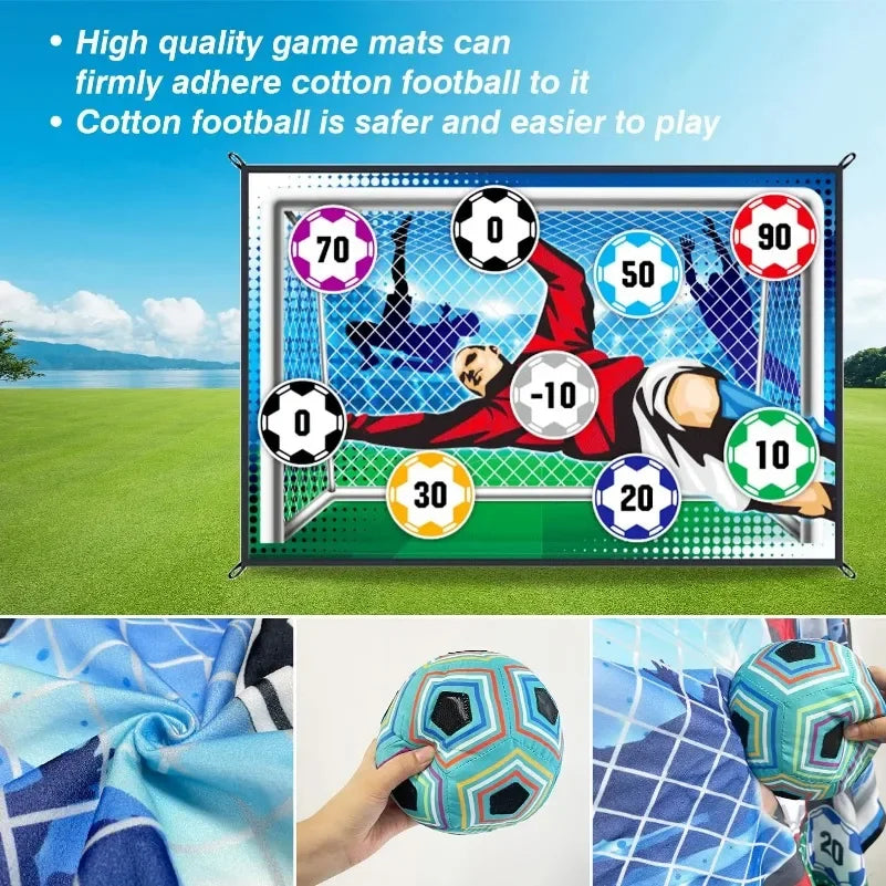 Soccer Game Mat Set – Indoor & Outdoor Multiplayer Competitive Football Training Toy for Kids