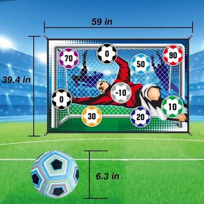 Soccer Game Mat Set – Indoor & Outdoor Multiplayer Competitive Football Training Toy for Kids