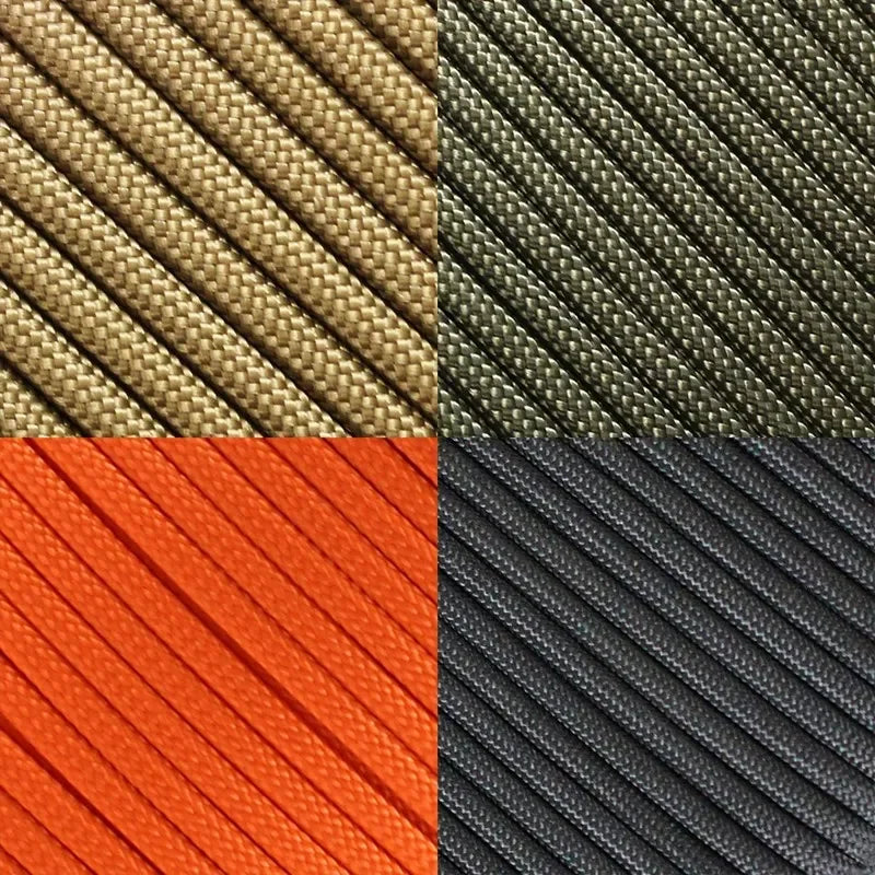 550 Military Paracord 7 Strand 4mm Tactical Parachute Cord Camping Accessories Outdoor Survival DIY Bracelet Rope